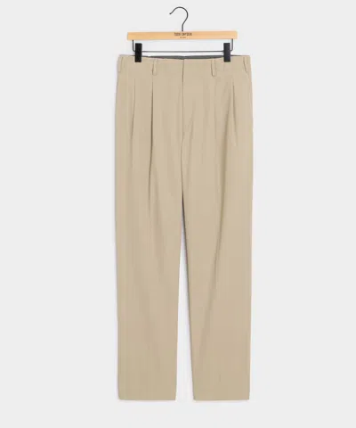 Todd Snyder Italian Cotton Hollywood Trouser In Khaki In Neutral