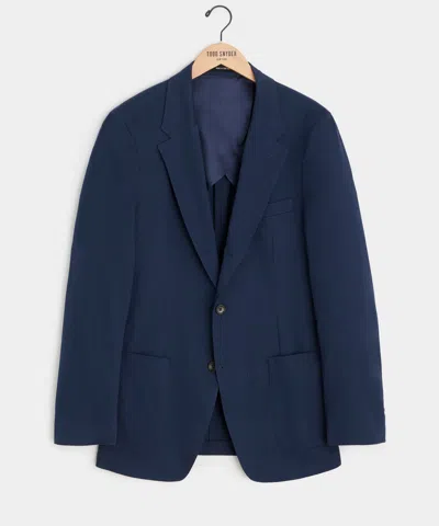 Todd Snyder Italian Cotton Madison Jacket In Blue