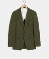 Todd Snyder Italian Cotton Sutton Jacket In Olive In Green