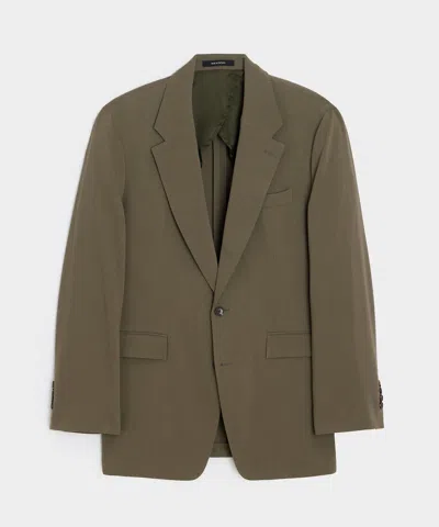 Todd Snyder Italian Crepe Wythe Jacket In Olive In Green