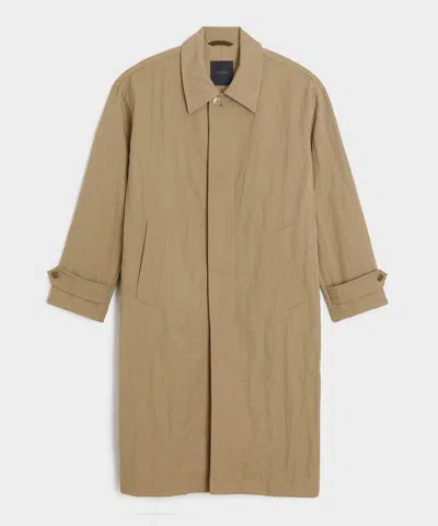 Todd Snyder Italian Dover Trench Coat In Stone In Brown