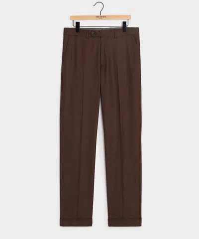 Todd Snyder Italian Flannel Madison Trouser In Hazelnut In Brown