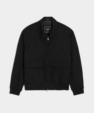 Todd Snyder Italian Gabardine Grant Jacket In Black