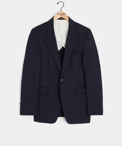 Todd Snyder Italian Gabardine Sutton Jacket In Blue