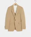 Todd Snyder Italian Gabardine Sutton Jacket In Brown