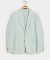 Todd Snyder Italian Knit Sport Coat In Green
