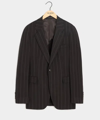 Todd Snyder Italian Lightweight Sutton Jacket In Dark Brown