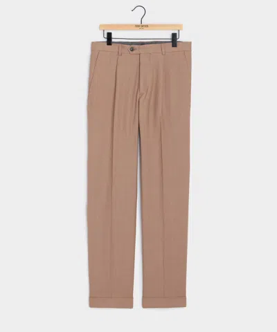 Todd Snyder Italian Linen Blend Madison Trouser In Mauve In Purple