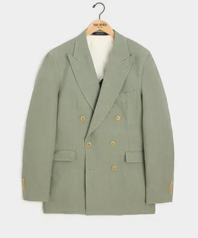 Todd Snyder Italian Linen Double-breasted Jacket