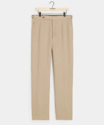 Todd Snyder Italian Linen Side Tab Trouser In Multi
