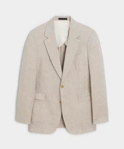 Todd Snyder Italian Linen Sutton Jacket In Oatmeal In White