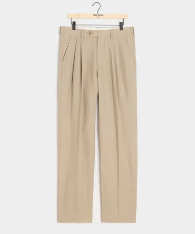 TODD SNYDER ITALIAN LINEN WYTHE TROUSER