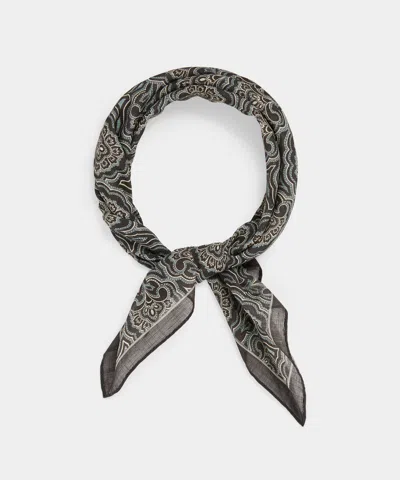 Todd Snyder Italian Paisley Neckerchief In Brown