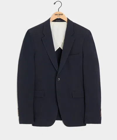 Todd Snyder Italian Seersucker Madison Jacket In Blue