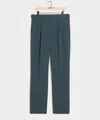 Todd Snyder Italian Seersucker Side Tab Trouser In Blue