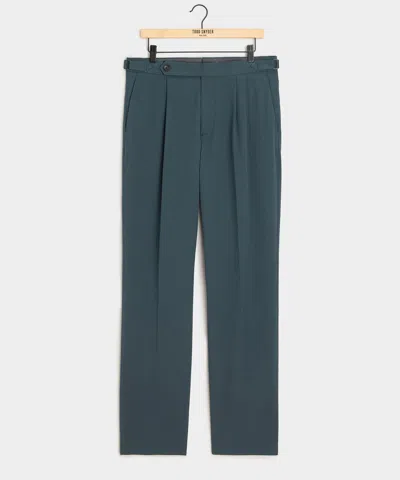 Todd Snyder Italian Seersucker Side Tab Trouser In Blue