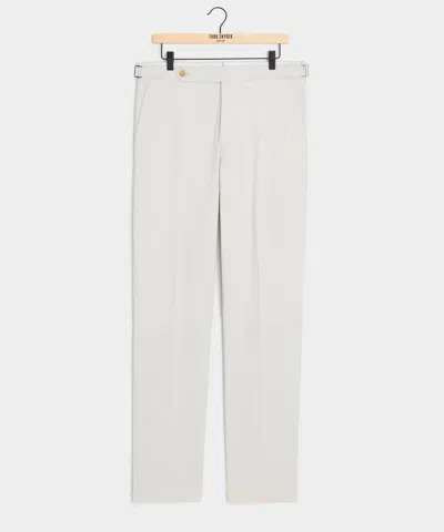 Todd Snyder Italian Seersucker Side Tab Trouser In White