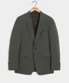 Todd Snyder Italian Seersucker Sutton Jacket In Green
