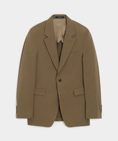 Todd Snyder Italian Seersucker Sutton Jacket In Tan In Brown