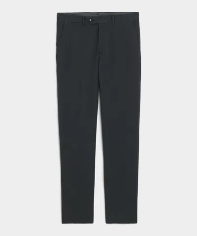 Todd Snyder Italian Seersucker Sutton Trouser In Obsidian In Green