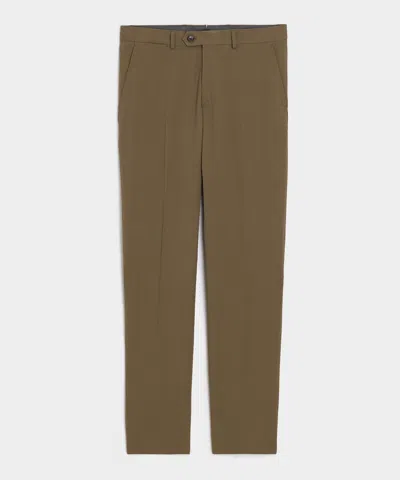 Todd Snyder Italian Seersucker Sutton Trouser In Tan In Brown