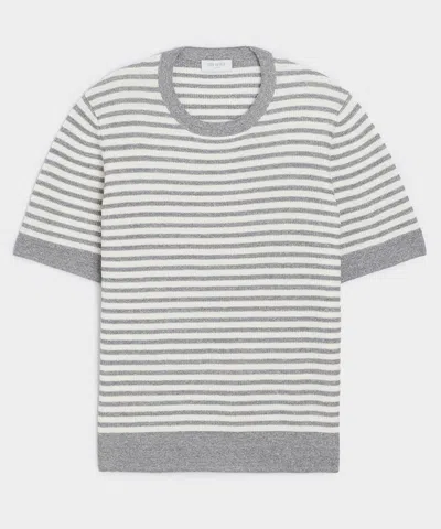 Todd Snyder Italian Sweater Tee In Grey In Gray