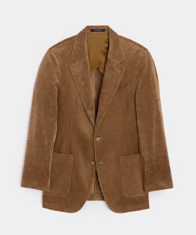 Todd Snyder Italian Wide Wale Corduroy Madison Jacket In Brown