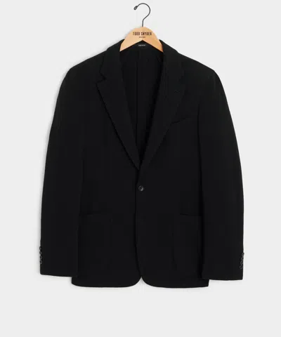 Todd Snyder Italian Wool Cashmere Sport Coat In Black