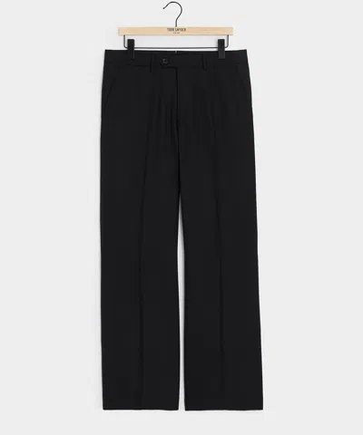 Todd Snyder Italian Wool Flare Trouser In Black