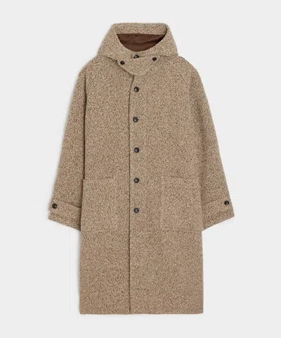 Todd Snyder Italian Wool Stadium Coat In Brown