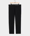 Todd Snyder Italian Wool Straight Tuxedo Trouser In Black