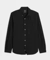 Todd Snyder Japanese Selvedge Oxford Button-down Collar Shirt In Black