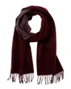 Todd Snyder Joshua Ellis Cashmere Double-face Scarf In Red