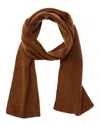 Todd Snyder Joshua Ellis Rib Cashmere Scarf In Brown