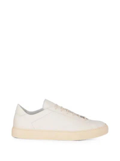 Todd Snyder Lace-up Low-top Sneakers In White