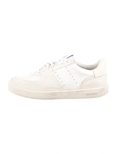 Pre-owned Todd Snyder Leather Sneakers In Neutrals