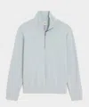 Todd Snyder Lightweight Terry Cloth Quarter-zip In Gray