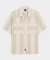 Todd Snyder Linen Carpenter Shirt In Neutral
