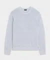 Todd Snyder Linen Crewneck Sweater In Blue