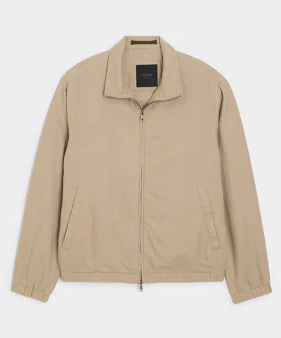 Todd Snyder Linen Dad Jacket In Beige In Brown