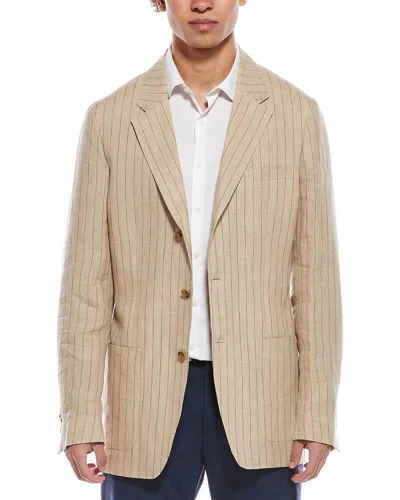Todd Snyder Linen Madison Jacket In Neutral