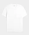 Todd Snyder Linen Pocket Tee In Neutral