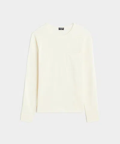 Todd Snyder Linen Shore Sweater In Bisque In Sand