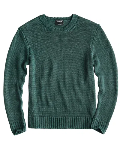 Todd Snyder Linen Sweater In Green