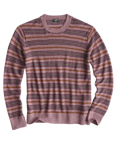 Todd Snyder Linen Sweater In Pink