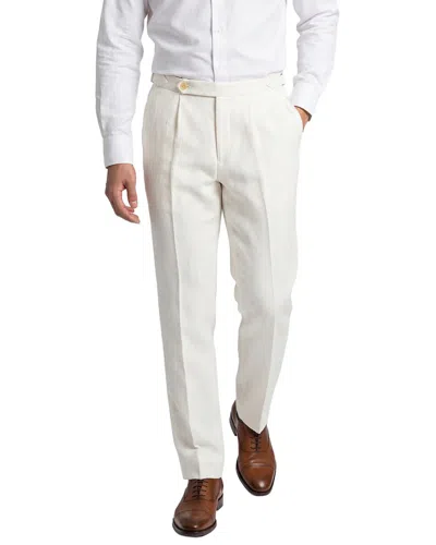 Todd Snyder Linen Trouser In White