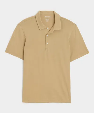 Todd Snyder Made In L.a. Jersey Polo In Neutral