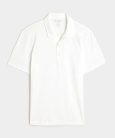 Todd Snyder Made In L.a. Jersey Polo In White