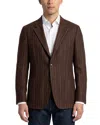 Todd Snyder Madison Wool Jacket In Brown