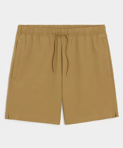 Todd Snyder Men's 7 Lightweight Nylon Short In Dark Wheat, Size Xl In Brown